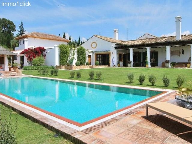Luxus-Finca, Landhaus mit Pferdestall, Sotogrande, Costa del Sol, Andalusien, zu verkaufen 